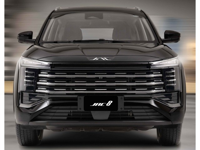 Frente de un Jac Jac8 2027