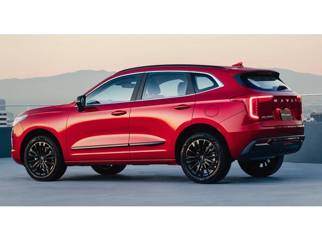Vista trasera de un Haval Jolion 2026