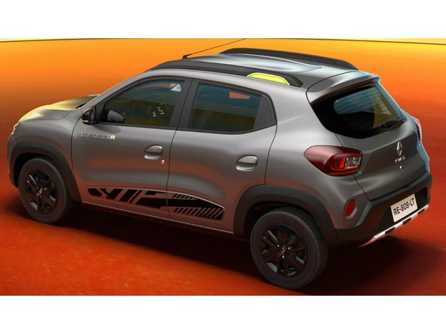 Vista trasera de un Renault Kwid 2026