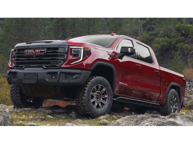 Vista trasera de un General Motors Sierra 2026