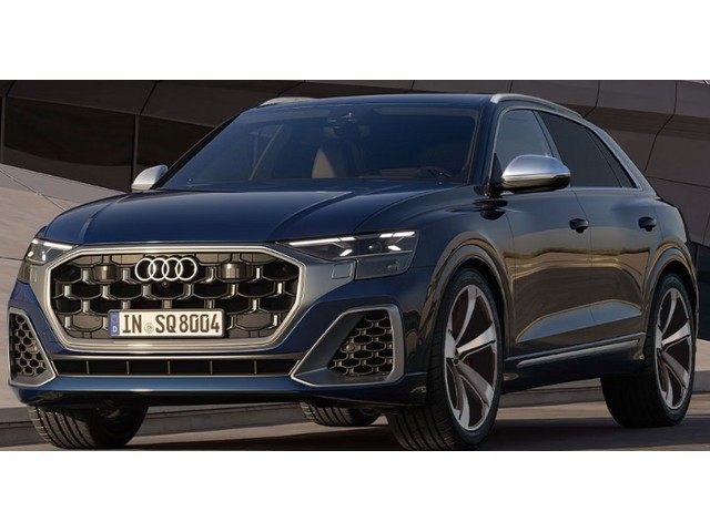 Frente de un Audi Q8 2026