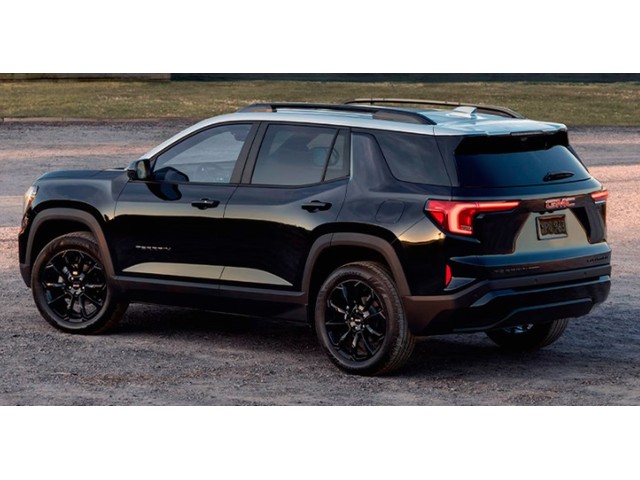 Vista trasera de un GMC Terrain 2026