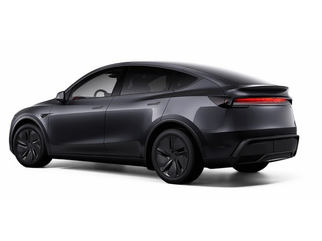 Vista trasera de un Tesla Y 2026