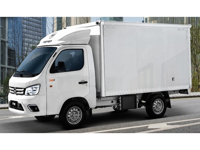 Vista trasera de un Foton TM 2026