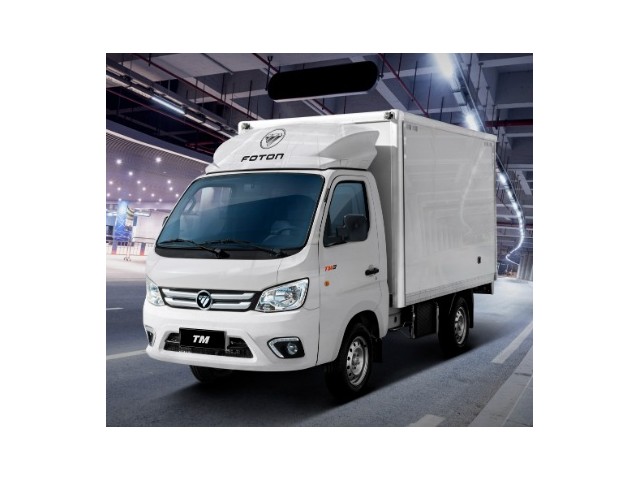 Frente de un Foton TM 2027