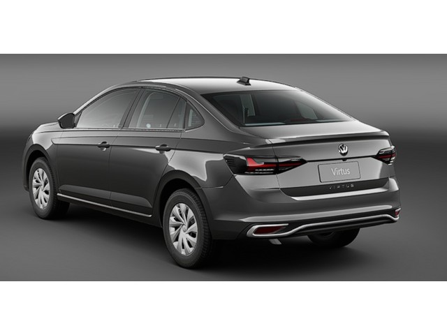Vista trasera de un Volkswagen Virtus 2026