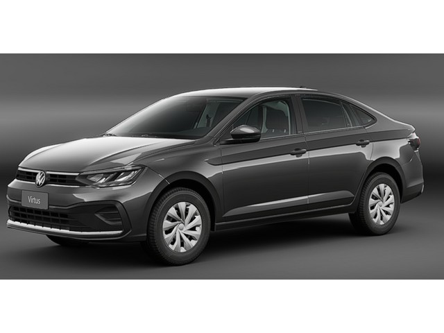 Frente de un Volkswagen Virtus 2026