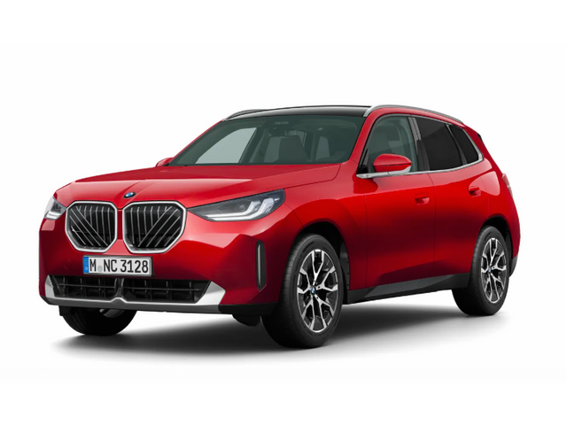 Frente de un BMW X3 2027